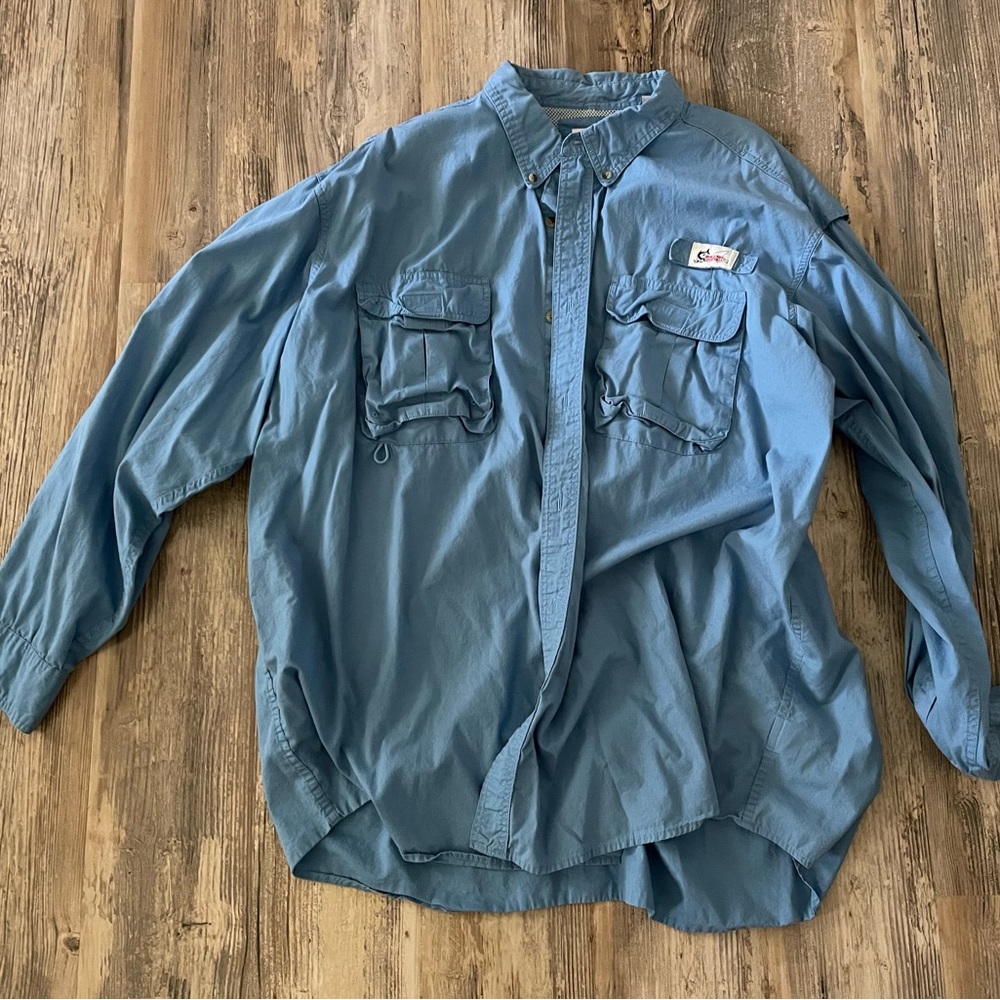 World Wide Sportsman 3XL. Long sleeve fishing shirt.